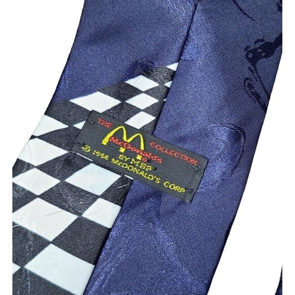 Vintage McDonald's Collection Men Accessories, 90's Burger & Fries Neck Tie RARE - Picture 2 of 5